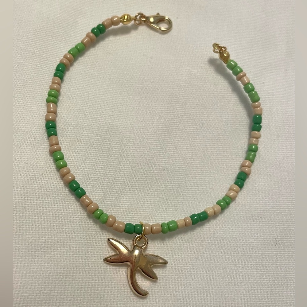 dragonfly beaded bracelet